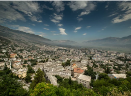 Gjirokaster Old Bazaar UNESCO city traditional Albania